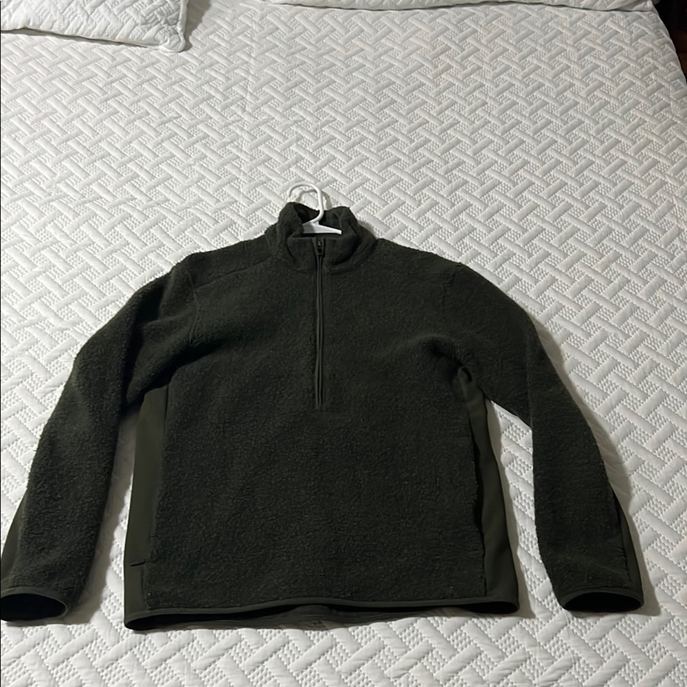 Lululemon Tundra Teck Men's Green 1/4 Zip